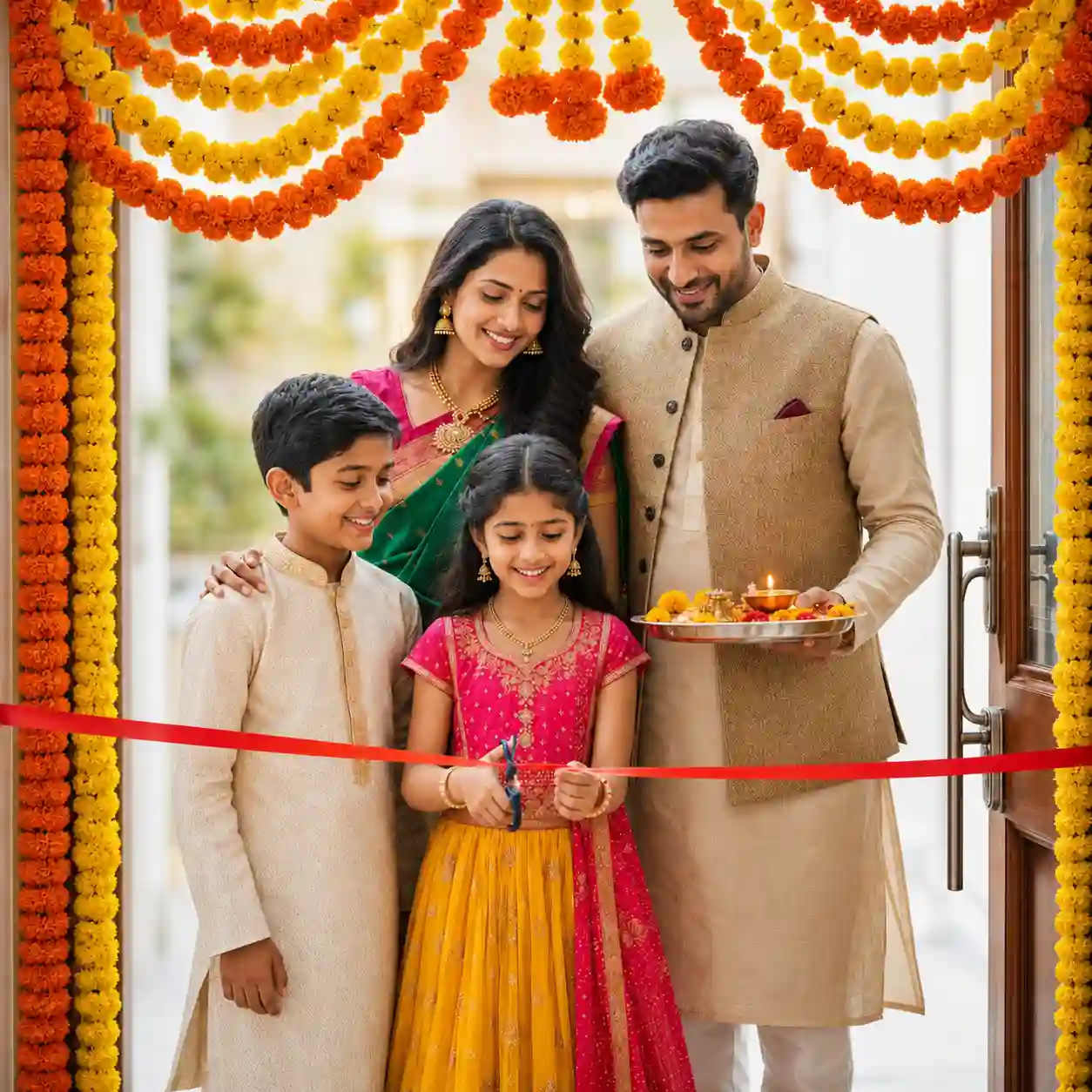 Family at Mahindra Rainforest — homes in Kanjurmarg–Bhandup, Mumbai